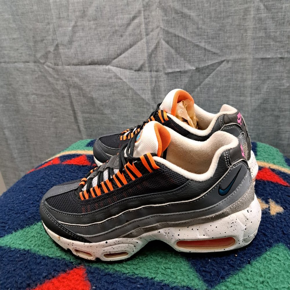 %NIKE Air Max 95 Recraft(GS) Black Aquamarine CJ3906 008 - Sz 5Y A 15